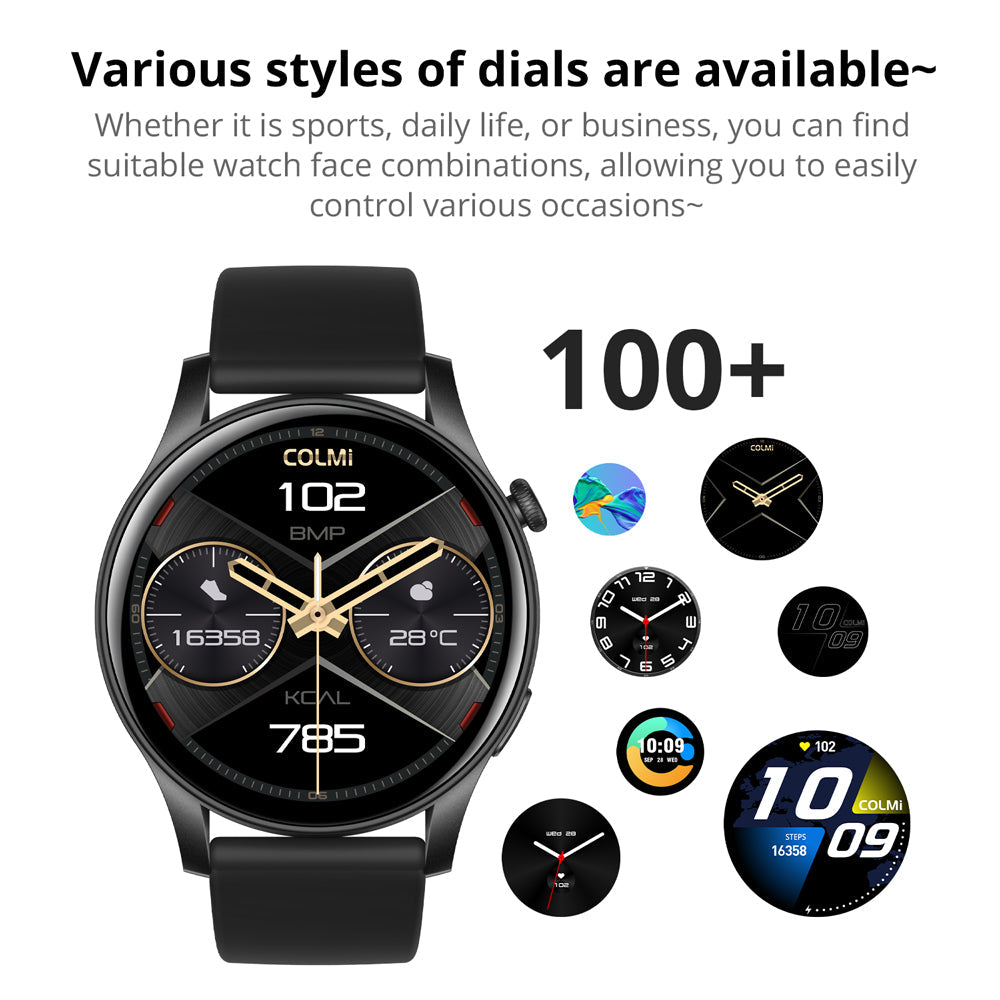 שעון חכם של קולמי עם צג AMOLED גדול ומגוון פונקציות